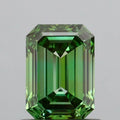 0.90ct Emerald Lab Grown Diamond (Colour Fancy Vivid Green, Clarity VS1, IGI Certified)