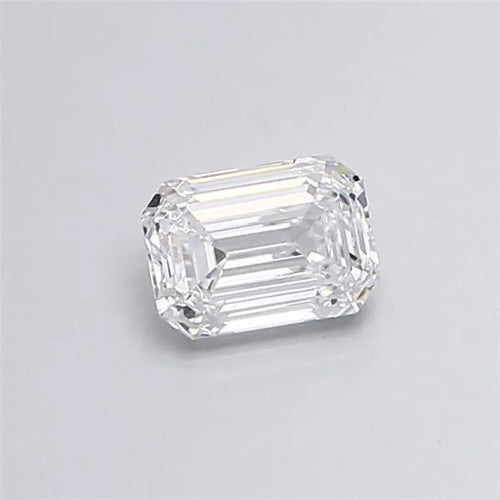 0.91ct Emerald Lab Grown Diamond (Colour D, Clarity VVS2, IGI Certified)