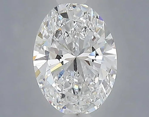 0.91ct Oval Lab Grown Diamond (Colour D, Clarity VS2, Uncertified)
