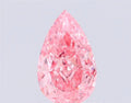 0.91ct Pear Lab Grown Diamond (Colour Fancy Vivid Pink, Clarity VS1, IGI Certified)