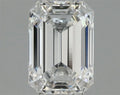 0.93ct Emerald Lab Grown Diamond (Colour E, Clarity VS1, IGI Certified)