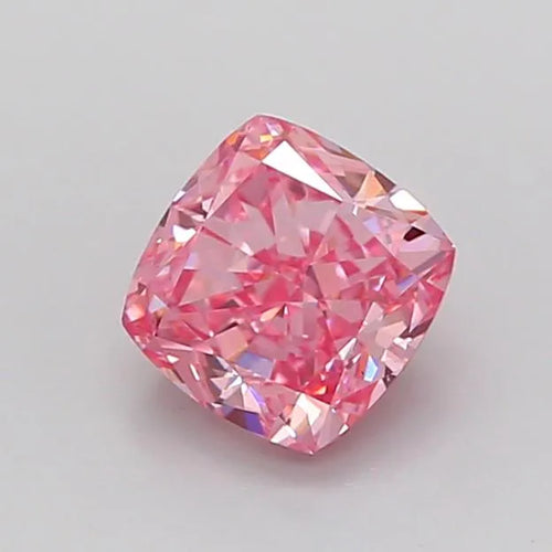 0.94ct Cushion brilliant Lab Grown Diamond (Colour Fancy Vivid Pink, Clarity VS2, Uncertified)
