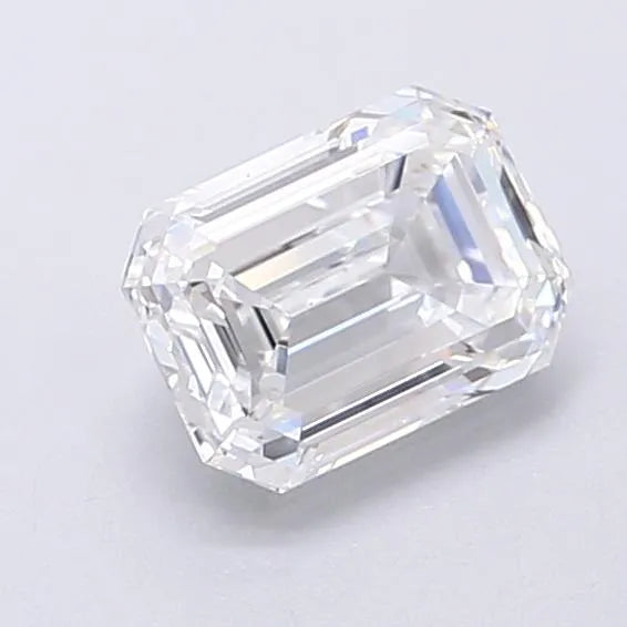 0.94ct Emerald Lab Grown Diamond (Colour E, Clarity VVS2, IGI Certified)
