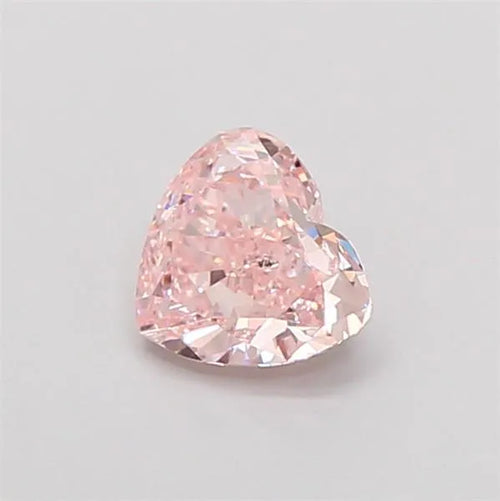 0.96ct Heart Lab Grown Diamond (Colour Fancy Intense Pink, Clarity VS1, IGI Certified)