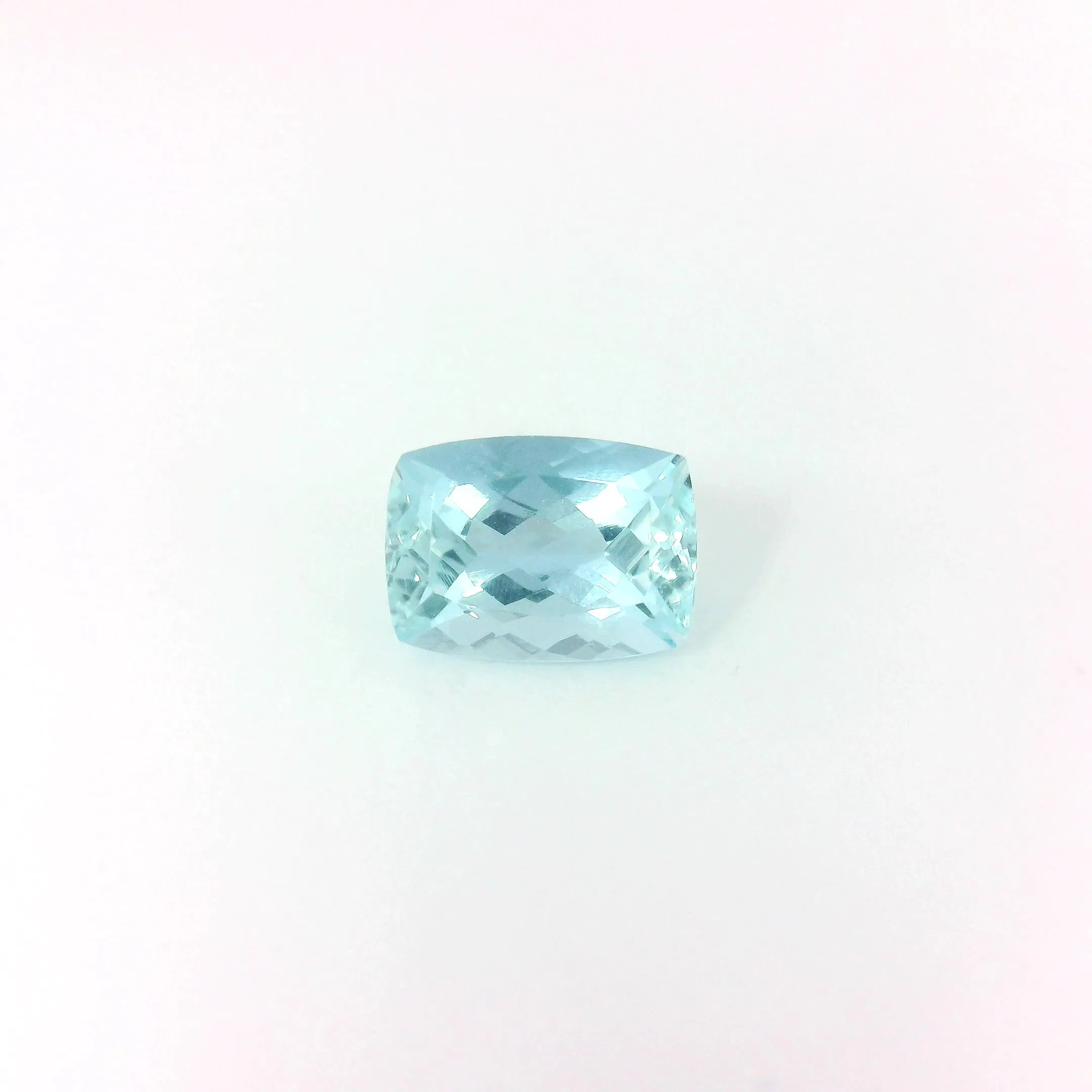 0.97ct Cushion Natural Aquamarine (Colour Blue, Clarity Eye Clean, Cut Faceted)