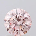 0.99ct Round Lab Grown Diamond (Colour Fancy Intense Pink, Clarity VS2, Cut ID, IGI Certified)
