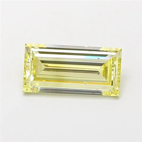1.00ct Baguette Lab Grown Diamond (Colour Fancy Light Yellow, Clarity SI1, IGI Certified)