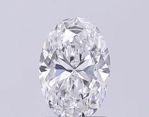 1.00ct Oval Lab Grown Diamond (Colour D, Clarity VVS2, IGI Certified)