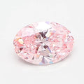 1.00ct Oval Lab Grown Diamond (Colour Fancy Intense Pink, Clarity SI1, IGI Certified)