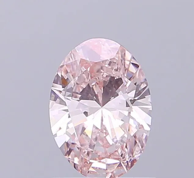 1.00ct Oval Lab Grown Diamond (Colour Fancy Pink, Clarity VS1, IGI Certified)