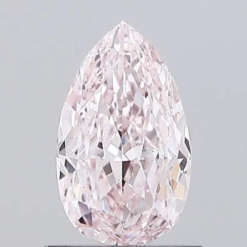 1.00ct Pear Lab Grown Diamond (Colour Fancy Intense Pink, Clarity VS2, IGI Certified)