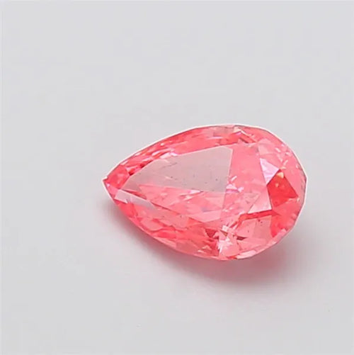 1.00ct Pear Lab Grown Diamond (Colour Fancy Vivid Pink, Clarity SI1, Uncertified)