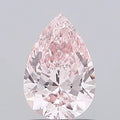 1.00ct Pear Lab Grown Diamond (Colour Fancy Vivid Pink, Clarity VS2, IGI Certified)
