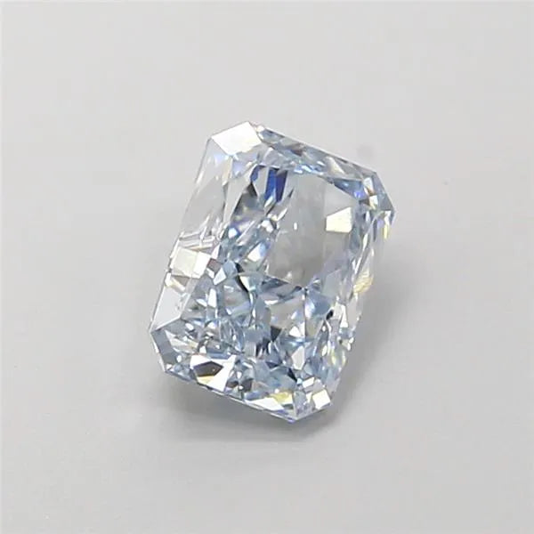 1.00ct Radiant Lab Grown Diamond (Colour Fancy Blue, Clarity VVS2, IGI Certified)