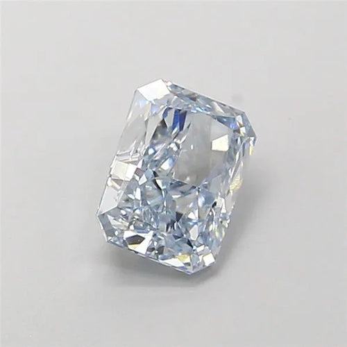 1.00ct Radiant Lab Grown Diamond (Colour Fancy Blue, Clarity VVS2, IGI Certified)