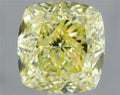 1.01ct Cushion brilliant Natural Diamond (Colour Fancy Light Yellow, Clarity VS2, GIA Certified)