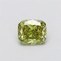 1.01ct Cushion modified Lab Grown Diamond (Colour Fancy Vivid Green, Clarity SI1, IGI Certified)