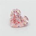 1.01ct Heart Lab Grown Diamond (Colour Fancy Intense Pink, Clarity VS1, IGI Certified)