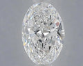1.01ct Oval Lab Grown Diamond (Colour D, Clarity SI1, Uncertified)