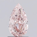 1.01ct Pear Lab Grown Diamond (Colour Fancy Intense Pink, Clarity VS1, IGI Certified)