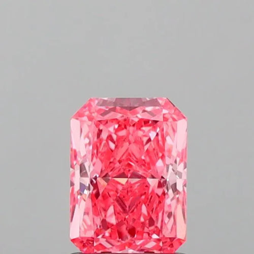 1.01ct Radiant Lab Grown Diamond (Colour Fancy Vivid Pink, Clarity VVS2, IGI Certified)