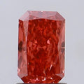 1.01ct Radiant Lab Grown Diamond (Colour Fancy Vivid Red, Clarity VS1, IGI Certified)