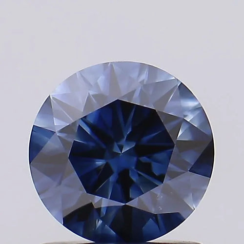 1.01ct Round Lab Grown Diamond (Colour Fancy Deep Blue, Clarity VS2, Cut EX, Uncertified)