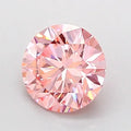 1.01ct Round Lab Grown Diamond (Colour Fancy Intense Pink, Clarity VS1, Cut ID, IGI Certified)