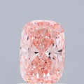 1.02ct Cushion modified Lab Grown Diamond (Colour Fancy Intense Pink, Clarity VVS2, IGI Certified)