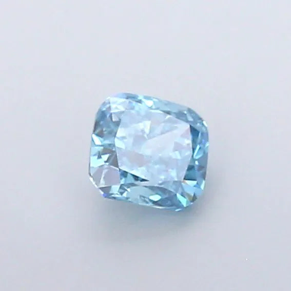 1.02ct Cushion modified Lab Grown Diamond (Colour Fancy Vivid Blue, Clarity VS1, IGI Certified)