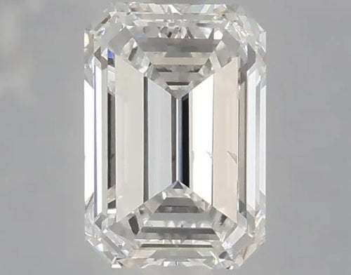 1.02ct Emerald Lab Grown Diamond (Colour E, Clarity SI1, Uncertified)