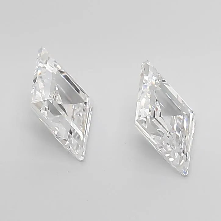 1.02ct Lozenge Lab Grown Diamond (Colour D, Clarity VVS2, Uncertified)
