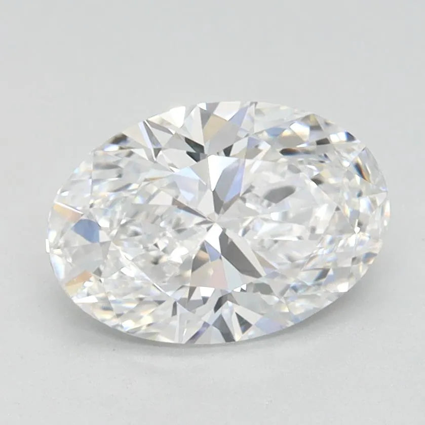 1.02ct Oval Lab Grown Diamond (Colour D, Clarity FL, IGI Certified)
