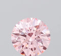 1.02ct Round Lab Grown Diamond (Colour Fancy Vivid Pink, Clarity VVS2, Cut ID, IGI Certified)