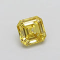 1.03ct Asscher Lab Grown Diamond (Colour Fancy Intense Yellow, Clarity VVS2, IGI Certified)