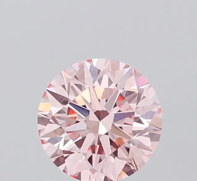 1.03ct Round Lab Grown Diamond (Colour Fancy Intense Pink, Clarity VVS2, Cut ID, IGI Certified)