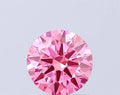 1.03ct Round Lab Grown Diamond (Colour Fancy Vivid Pink, Clarity VS1, Cut ID, IGI Certified)