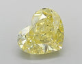 1.04ct Heart Lab Grown Diamond (Colour Fancy Intense Yellow, Clarity VVS2, IGI Certified)