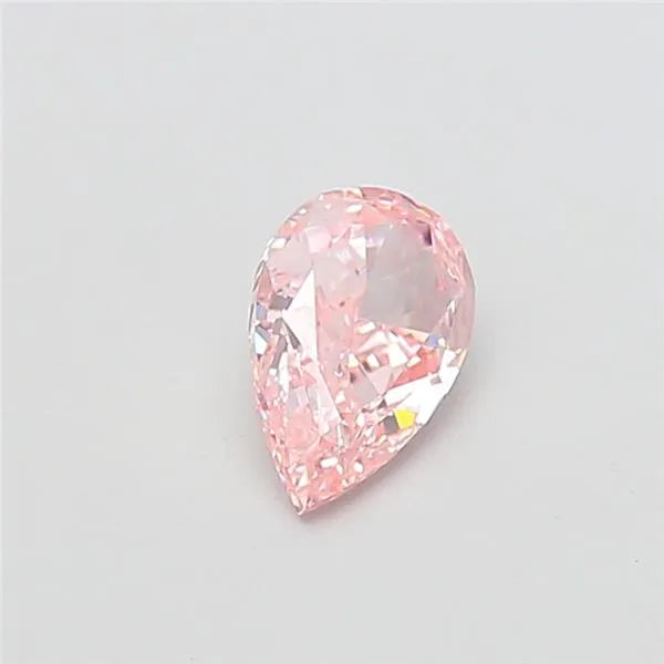 1.04ct Pear Lab Grown Diamond (Colour Fancy Intense Pink, Clarity VS1, IGI Certified)