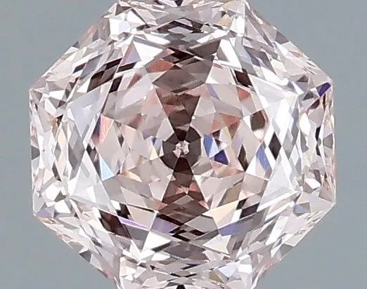 1.05ct Octagonal Lab Grown Diamond (Colour Fancy Pink, Clarity VVS2, IGI Certified)