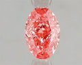 1.05ct Oval Lab Grown Diamond (Colour Fancy Vivid Pink, Clarity VS1, IGI Certified)