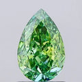 1.05ct Pear Lab Grown Diamond (Colour Fancy Intense Green, Clarity VS1, IGI Certified)