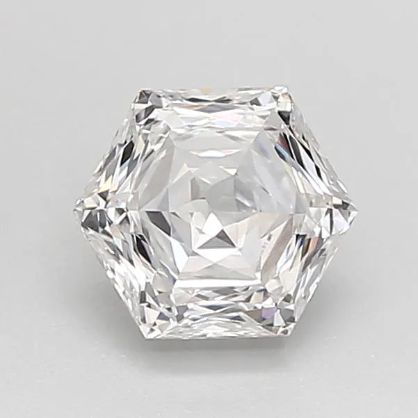 1.06ct Hexagonal Lab Grown Diamond (Colour D, Clarity VVS2, IGI Certified)