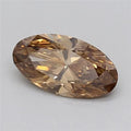 1.06ct Oval Lab Grown Diamond (Colour Fancy Brown, Clarity VS1, IGI Certified)