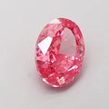 1.06ct Oval Lab Grown Diamond (Colour Fancy Vivid Pink, Clarity VVS2, IGI Certified)