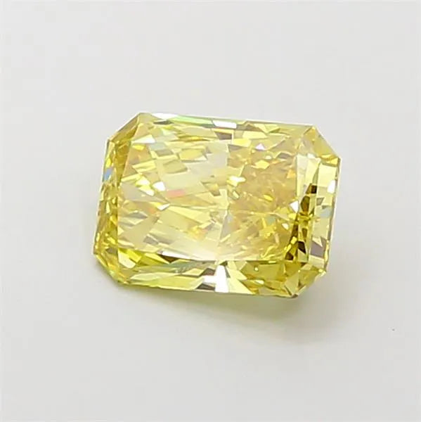 1.06ct Radiant Lab Grown Diamond (Colour Fancy Intense Yellow, Clarity VVS2, IGI Certified)