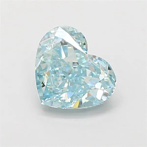 1.07ct Heart Lab Grown Diamond (Colour Fancy Intense Blue, Clarity VVS2, IGI Certified)
