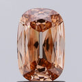 1.08ct Cushion brilliant Lab Grown Diamond (Colour Fancy Brown, Clarity VS1, IGI Certified)