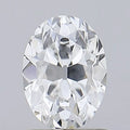 1.08ct Oval Lab Grown Diamond (Colour D, Clarity VVS2, Cut EX, Uncertified)