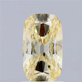 1.09ct Cushion brilliant Lab Grown Diamond (Colour Fancy Light Yellow, Clarity VS1, IGI Certified)